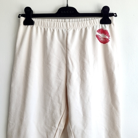 Wildfox Smooches Knox Pant Vanilla Jogger Sweatpants Sizes New Size Small - Picture 2 of 6